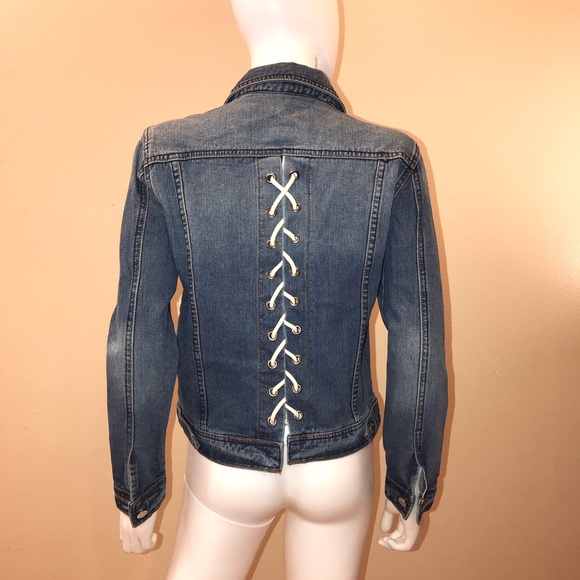 Anthropologie Lea & Viola Denim Jacket NEW - Picture 3 of 12